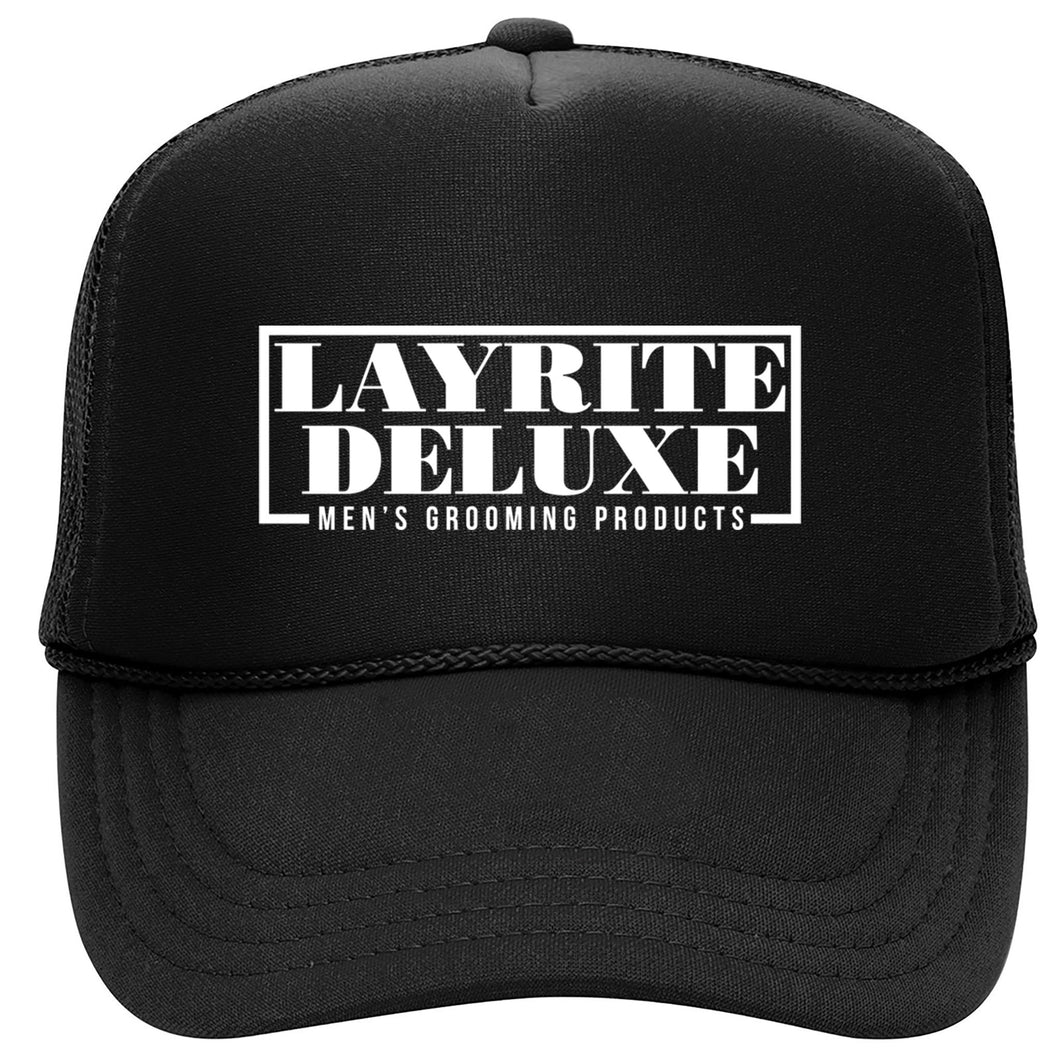 Layrite Deluxe Foam Trucker Hat - Black