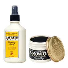 Load image into Gallery viewer, Style &amp; Set Bundle – Cement Hair Clay + Grooming Spray
