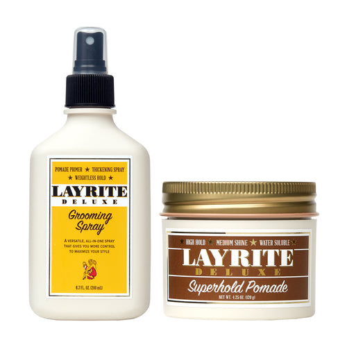 Superhold Pomade + Grooming Spray