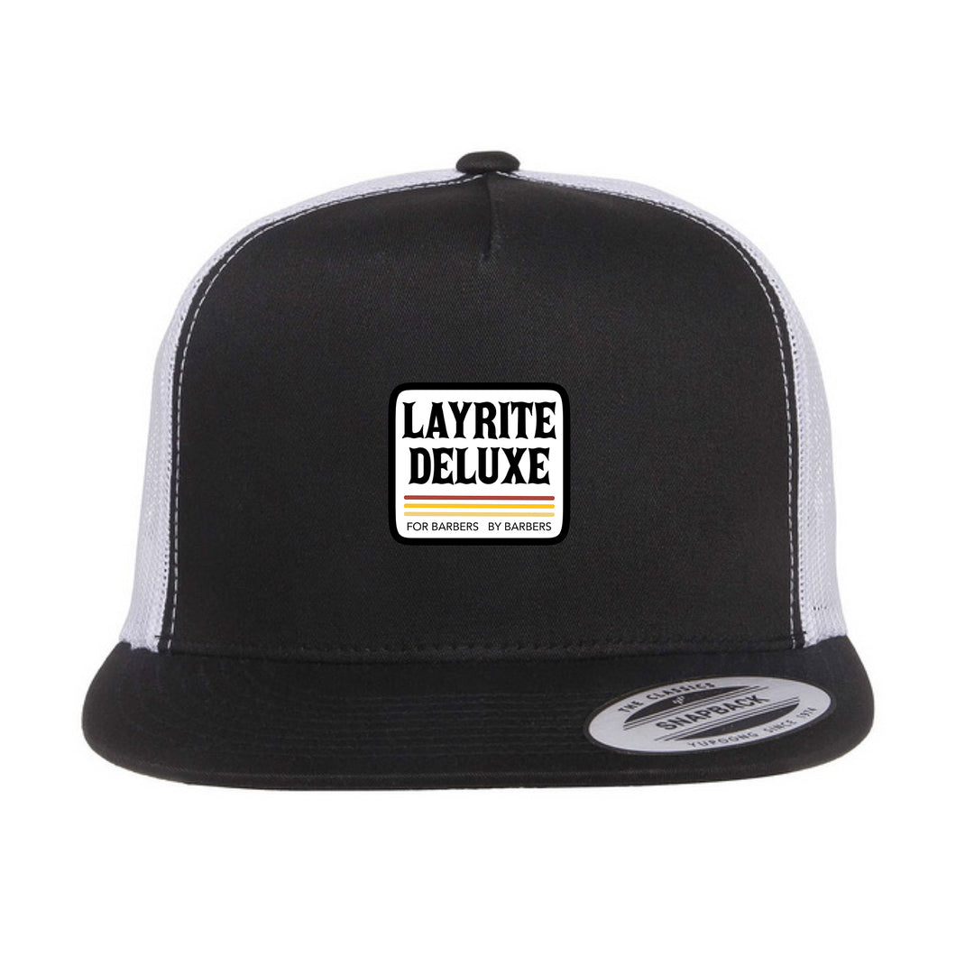 West Coast Black/White Trucker