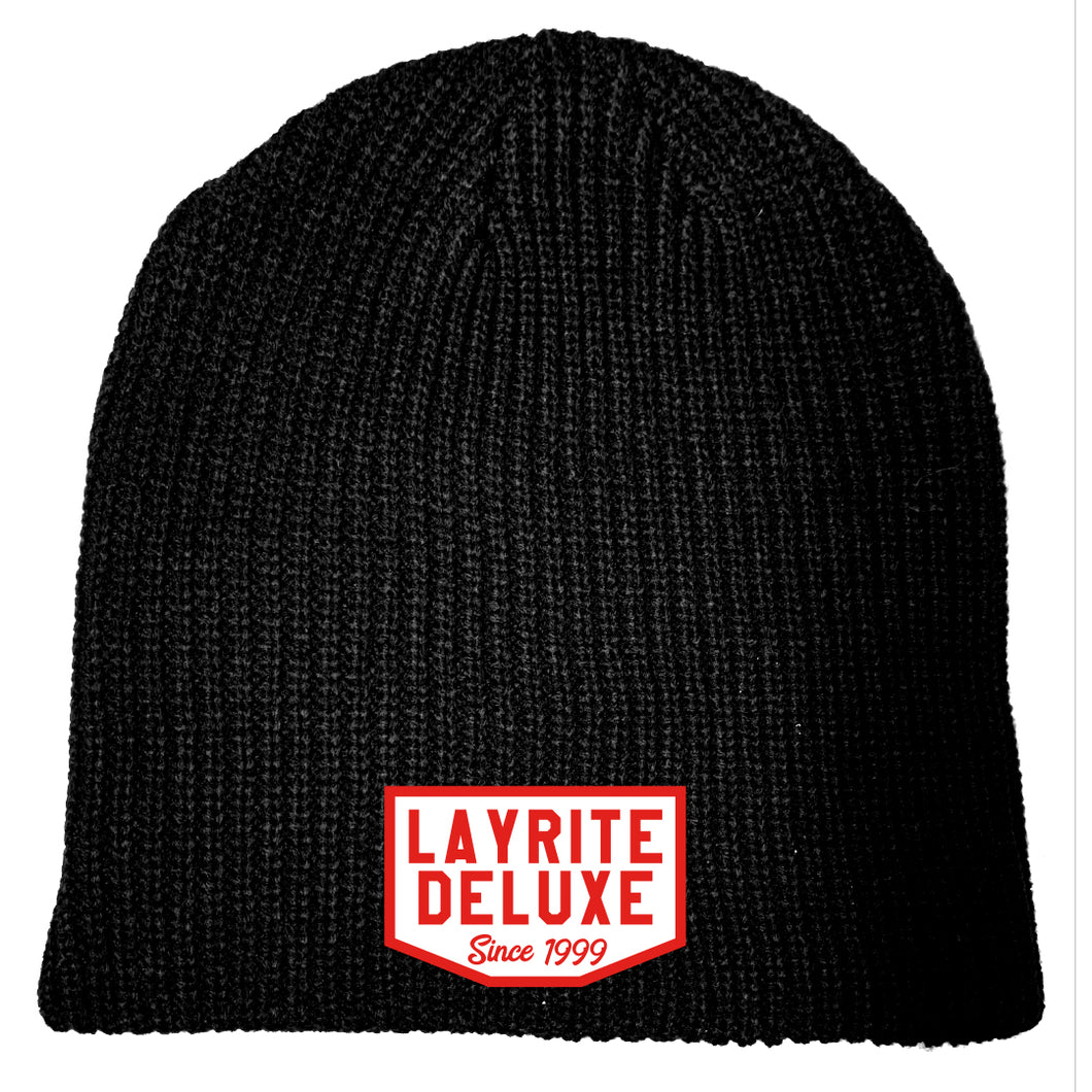 Base Black Cable Beanie