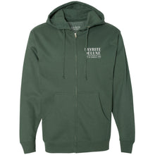 Load image into Gallery viewer, Coin- Alpine Green Zip Up Hoodie
