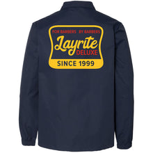 Load image into Gallery viewer, Squeeze- Navy Coach Jacket
